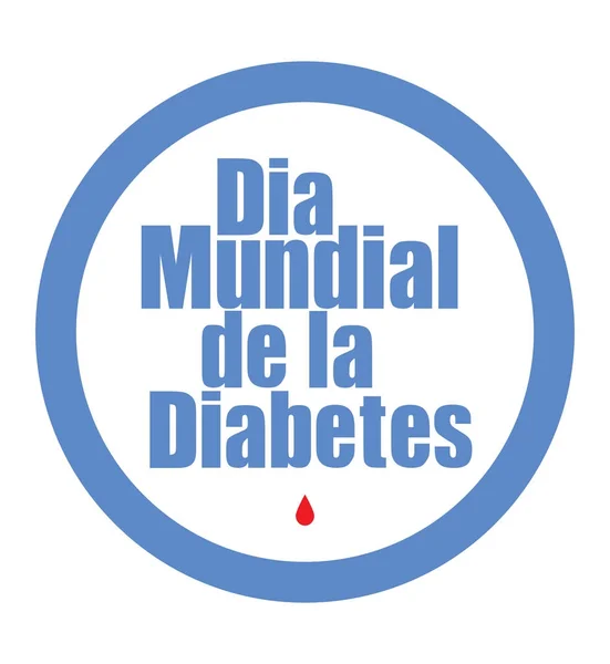 Dia mundial de la Diabetes — Fotografia de Stock