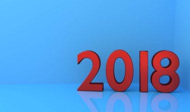 2018 yıl 3d metin kopyalama alanı