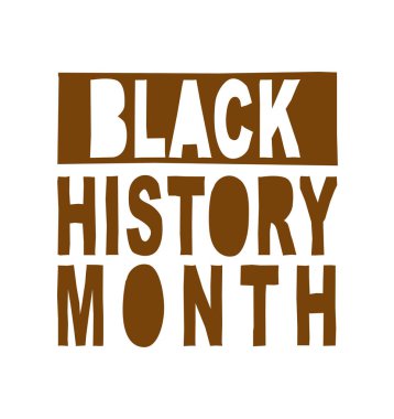 Siyah tarih ay illüstrasyon 