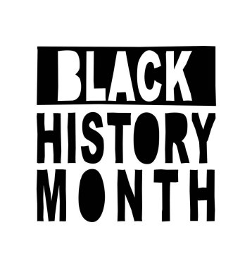 Siyah tarih ay illüstrasyon 