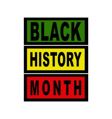 Siyah tarih ay logo illüstrasyon