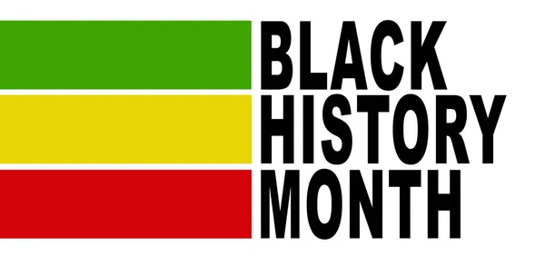 Black History Month Copy Space Stock Image