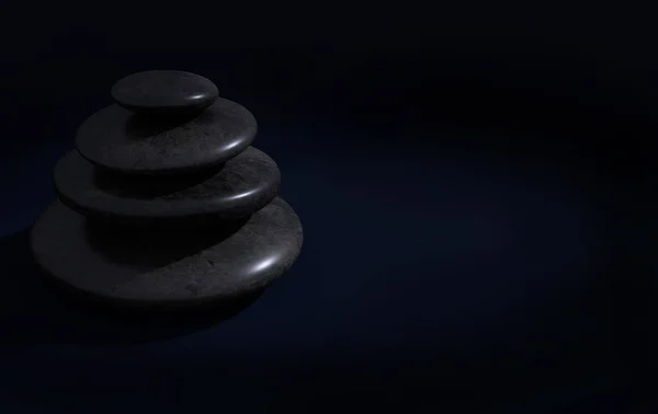 Zen Spa Πέτρες Copyspace — Φωτογραφία Αρχείου