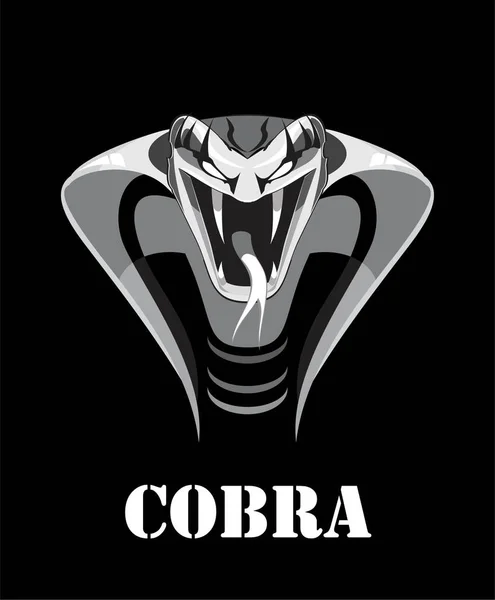Cobra Rey Cobra Protagonizada Por Cobra — Archivo Imágenes Vectoriales
