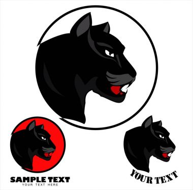 kükreyen aslan maskotu kırmızı kafa.