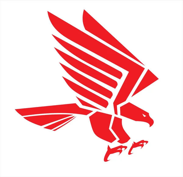 Falco rosso — Vettoriale Stock