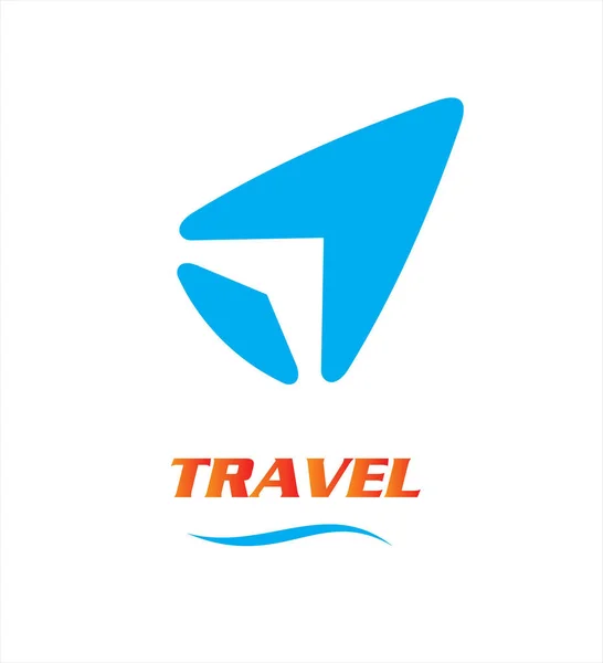 Logo podróży. — Wektor stockowy