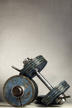 Eğitim için ağır vintage halter.