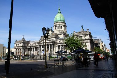 Buenos Aires, Arjantin 'deki Ulusal Kongre Binası (Palacio del Congreso)