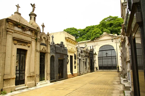Buenos Aires Argentina January 2019 View Recoleta Cemetery Buenos Aires — 스톡 사진