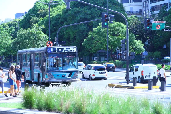 Buenos Aires Argentina Gennaio 2019 Una Vista Dalle Strade Buenos — Foto Stock