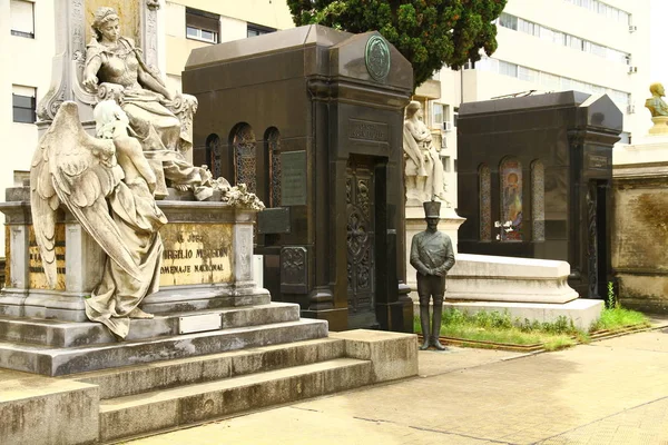 Buenos Aires Argentina Gennaio 2019 Veduta Dal Cimitero Della Recoleta — Foto Stock