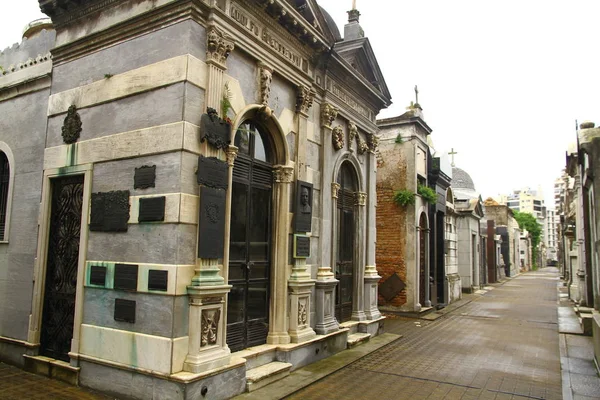 Buenos Aires Argentina Enero 2019 Vista Desde Cementerio Recoleta Buenos — Foto de Stock