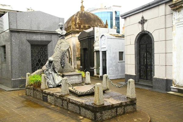 Buenos Aires Argentina Gennaio 2019 Veduta Dal Cimitero Della Recoleta — Foto Stock