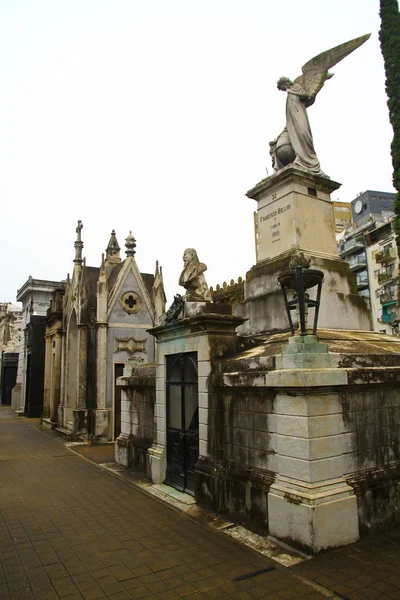 Buenos Aires Argentina Enero 2019 Vista Desde Cementerio Recoleta Buenos — Foto de Stock