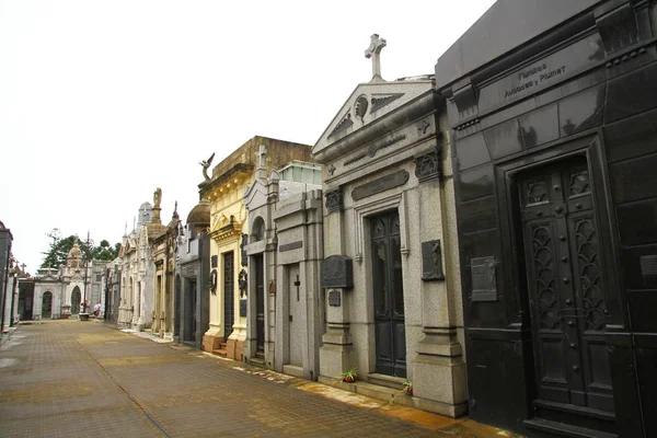 Buenos Aires Argentina Enero 2019 Vista Desde Cementerio Recoleta Buenos — Foto de Stock