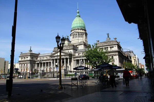 National Congress Building Palacio Del Congreso Buenos Aires Argentina — стокове фото