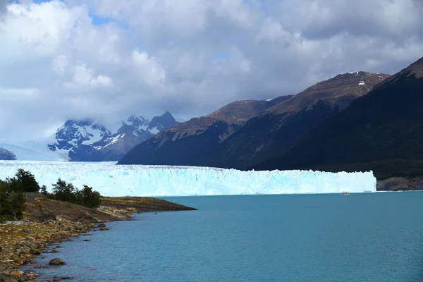 Kilátás Látványos Perito Moreno Gleccser Argentin Patagónia — Stock Fotó