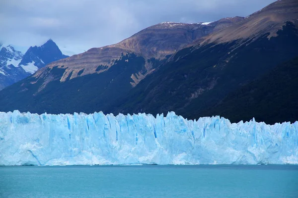 Utsikt Från Den Spektakulära Perito Moreno Glacier Argentina Patagonien — Stockfoto