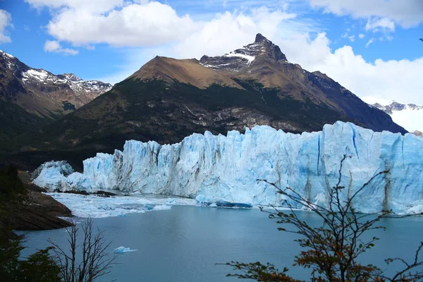 Вид Величного Льодовика Періто Морено Аргентіна — стокове фото