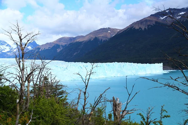 Vue Depuis Spectaculaire Glacier Perito Moreno Patagonie Argentine — Photo