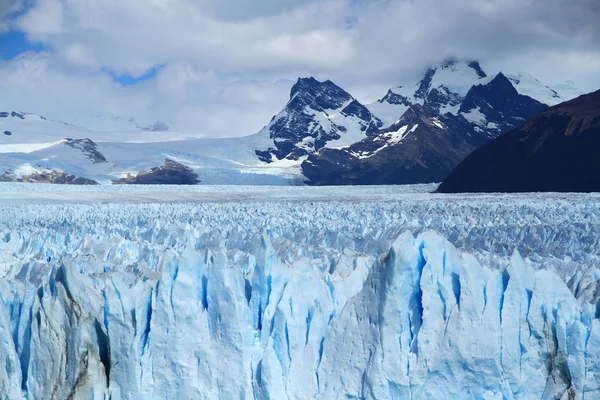 Kilátás Látványos Perito Moreno Gleccser Argentin Patagónia — Stock Fotó