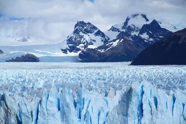 Muhteşem Perito Moreno Buzulu Ndan Bir Manzara Arjantin Patagonya — Stok fotoğraf