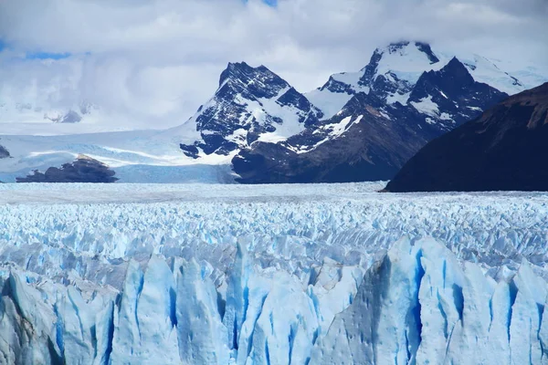 Una Vista Dallo Spettacolare Ghiacciaio Del Perito Moreno Patagonia Argentina — Foto Stock