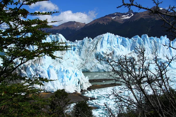 Uma Vista Espetacular Glaciar Perito Moreno Patagônia Argentina — Fotografia de Stock