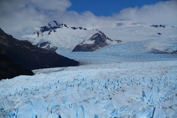 Una Vista Dallo Spettacolare Ghiacciaio Del Perito Moreno Patagonia Argentina — Foto Stock