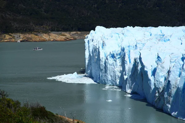 Blick Vom Spektakulären Perito Moreno Gletscher Argentinien Patagonien — Stockfoto