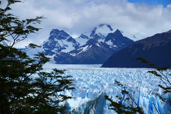 Muhteşem Perito Moreno Buzulu Ndan Bir Manzara Arjantin Patagonya — Stok fotoğraf