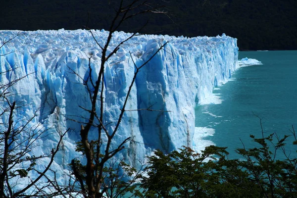 Kilátás Látványos Perito Moreno Gleccser Argentin Patagónia — Stock Fotó