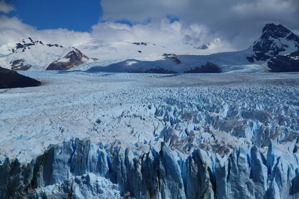 Pohled Velkolepého Ledovce Perito Moreno Argentine Patagonia — Stock fotografie