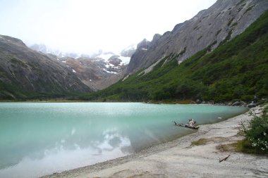 Laguna Kumsalı (Lake) Esmeralda, Ushuaia Arjantin