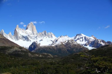 Fitz Dağı Roy, Arjantin Patagonya, Arjantin.
