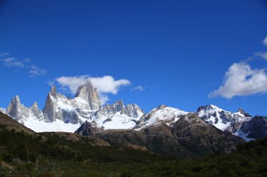 Fitz Dağı Roy, Arjantin Patagonya, Arjantin.