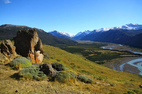 Góra Fitz Roy Argentyna Patagonia Argentyna — Zdjęcie stockowe