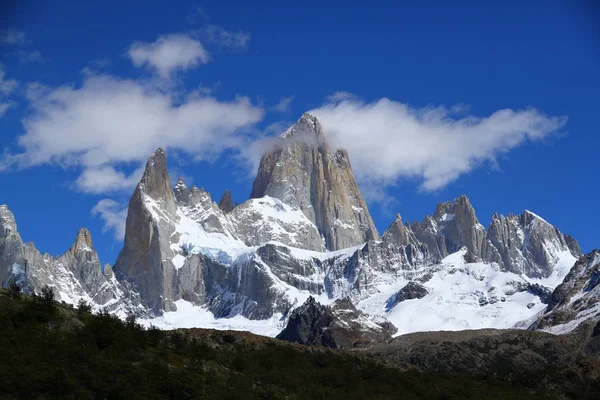 Mount Fitz Roy Argentin Patagónia Argentína — Stock Fotó