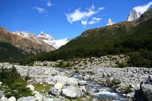Mount Fitz Roy Argentina Patagonia Argentina — стокове фото