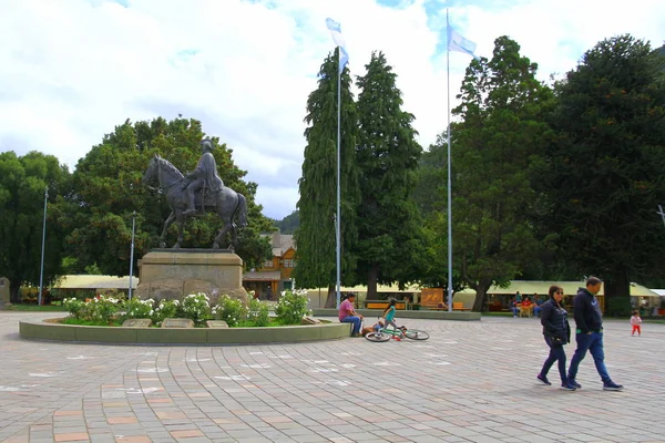 Ushuaia Argentina Park View Monument — Stock Photo, Image