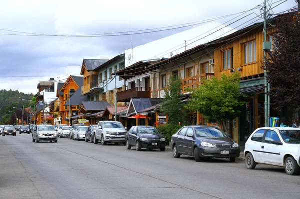 Ushuaia Arjantin Trafik Olan Sokak Manzarası — Stok fotoğraf