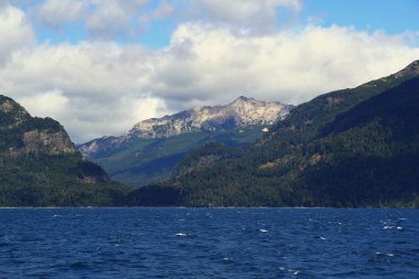 Nahuel Huapi Gölü, Arjantin 'den güzel bir manzara..