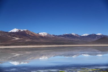 Bolivya 'daki Eduardo Avaroa Andean Ulusal Rezervinden bir manzara.