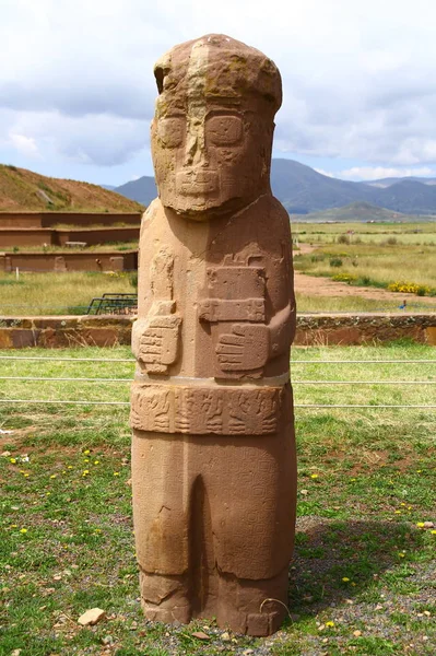 Tiwanaku Archeologische Site Bolivia — Stockfoto