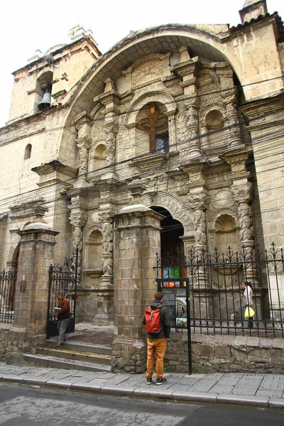 Une Vue Église Saint Domingue Paz — Photo