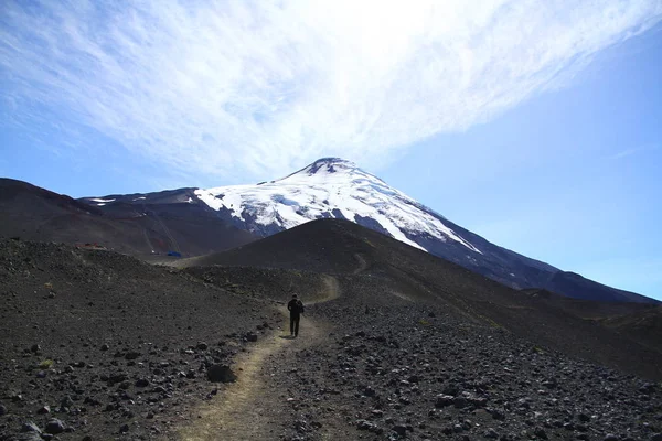 Vulcão Osorno Chile Natureza Viagem — Fotografia de Stock