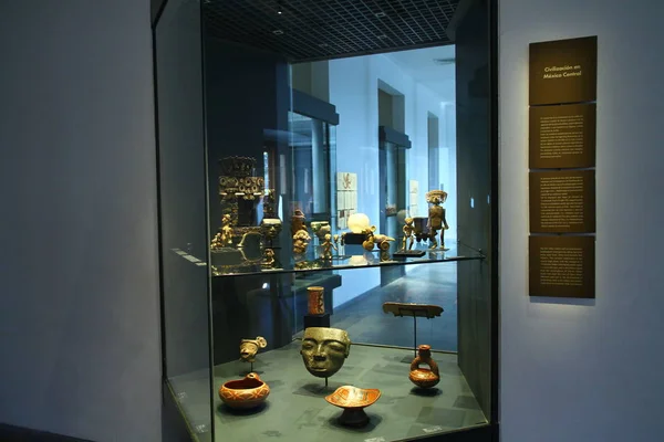 Museum Pre Columbian Art Santiago Chile March 2019 Interior View — Foto Stock