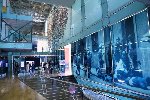 Una Vista Interior Del Museo Que Fue Construido Para Conmemorar — Foto de Stock