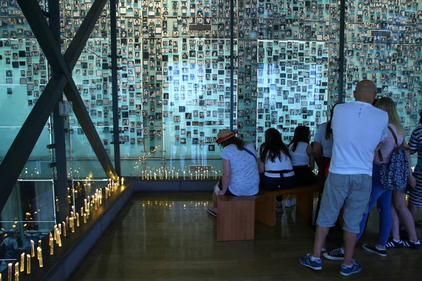 Interior View Museum Which Built Commemorate Victims Pinochet Dictatorship Chile — Stock Photo, Image